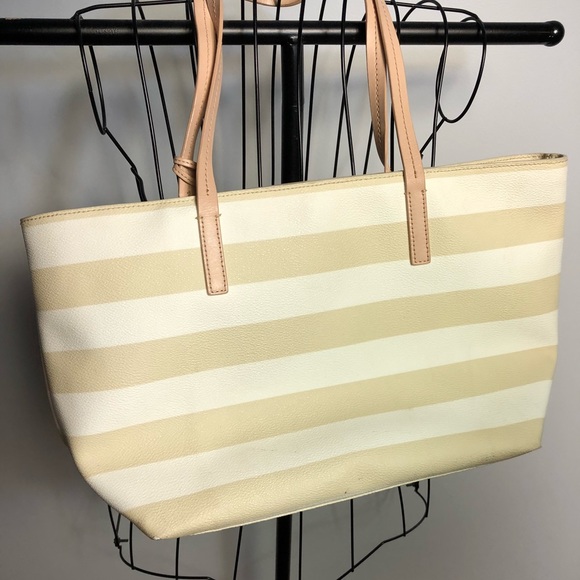 Kate spade striped handbag - Picture 4 of 8